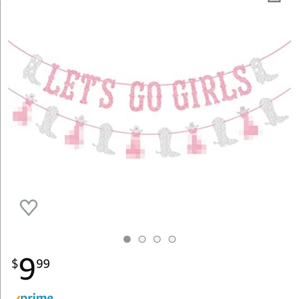 Bachelorette Party Decorations- Let’s Go Girls